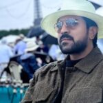 Heres a glimpse of RamCharan at the ParisOlympi