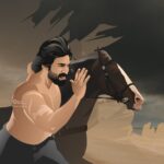 Vector Artwork for @AlwaysRamCharan 🧑 🎨🎨🔥Tried 1