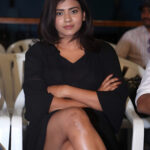 hebah patel hot crossed legs and panty in black dress 1 scaled