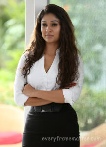 nayanthara crossed legs in black mini skirt HD 2